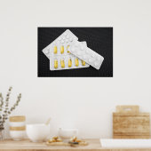 Tabletten Poster (Küche)