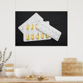 Tabletten Poster (Küche)