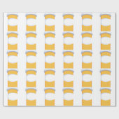 Tablettenfläschchen Geschenkpapier (Flach)