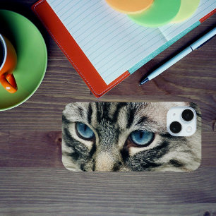 Tablettenkatze mit blauen Augen Nah Case-Mate iPhone Hülle