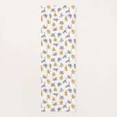 Tablettenkatzen, die Yoga-Yoga-Mat Yogamatte (Rückseite)