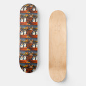 Tablettenkatzen in Pflanze, Skateboard (Vorderseite)