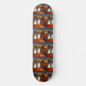 Tablettenkatzen in Pflanze, Skateboard (Vorderseite)