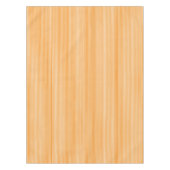 Tablettenkern Orange & White Streifen Tischdecke (Vorderseite)