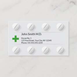 Tablettenpackung Pillen Berufliches medizinisches  Terminkarte