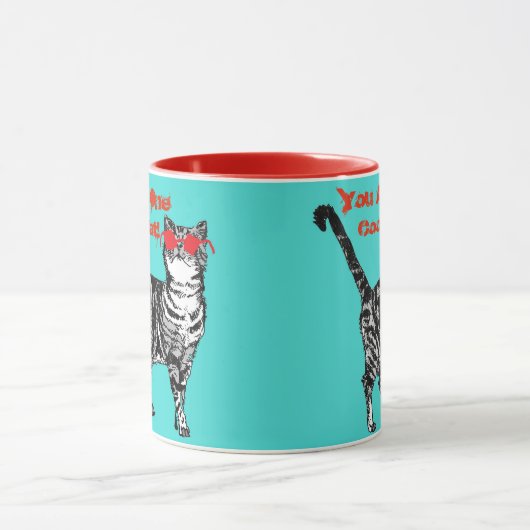 Tablettenstreifen Sie sind eine Coole Katze Tasse (Zentrum)