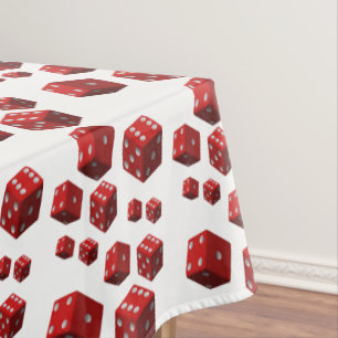Tablettenwürfel Tischdecke