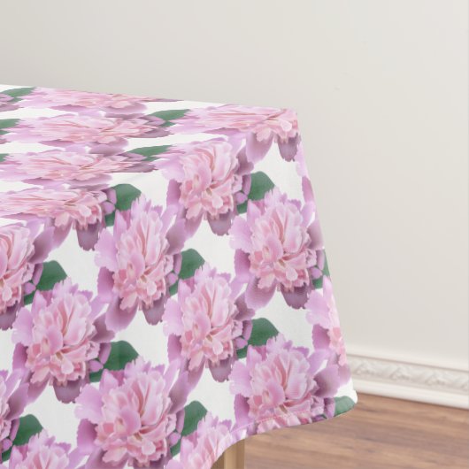 Tabletts "60x84" Pink Peonies Tischdecke (Beispiel)