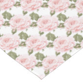 Tabletts "60x84" Vintage Rosen Tischdecke (Schrägansicht)