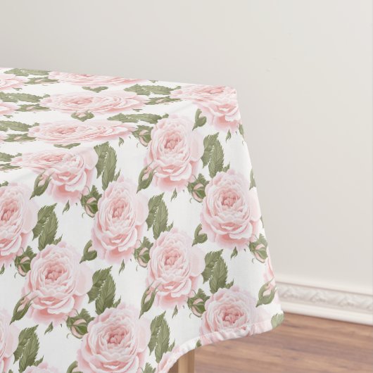 Tabletts "60x84" Vintage Rosen Tischdecke (Beispiel)