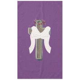 Tabletts Haushaltswäsche Lila Hintergrund Tischdecke