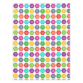 Tabletts - Judaika - jüdische Ferien - Shabbat Tischdecke (Vorderseite)