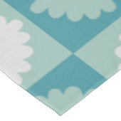 Tabletuch aus dem Mittelalter Moderne geometrische Tischdecke (Schrägansicht)