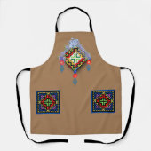 Tablier Design Hmong Paj Ntaub Schürze (Vorderseite)