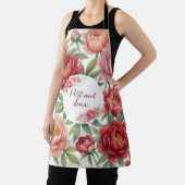 Tablier floral Petit mot doux Schürze (InSitu)