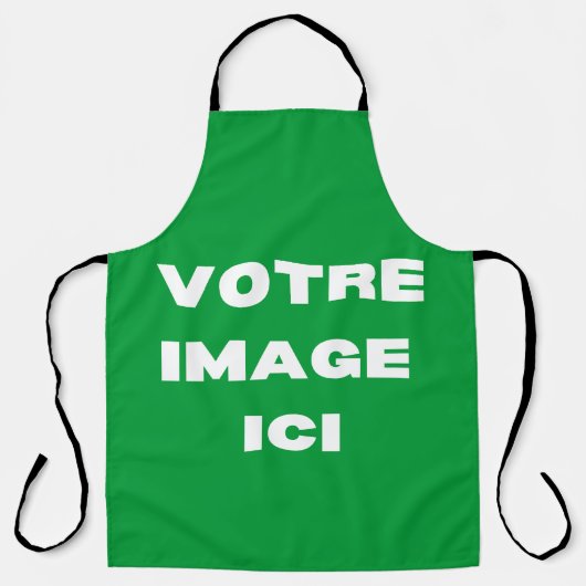 Tablier - Votre image ici - personnalisée Schürze (Vorderseite)