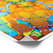 Taboo Kinetic Collage Kaleidoscope Poster (Ecke)