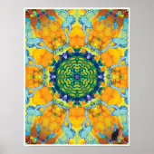 Taboo Kinetic Collage Kaleidoscope Poster (Vorne)