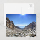 Taboose Pass - Sierra Postkarte (Vorne/Hinten)