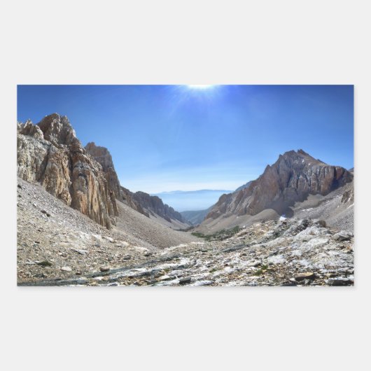 Taboose Pass - Sierra Rechteckiger Aufkleber (Vorderseite)