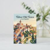 Tábor Tschechien Postkarte (Stehend Vorderseite)