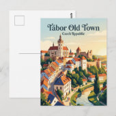 Tábor Tschechien Postkarte (Vorne/Hinten)