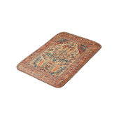 Tabriz Lebensbaum Perserteppichdruck Badematte (Schrägansicht)