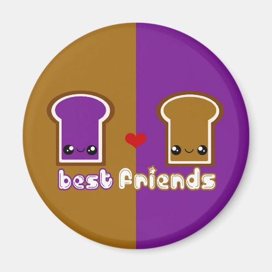 Tabu Japan Best Friends Line - PB&J Magnet (Vorne)