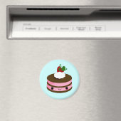 Tabu Japan Cake Line - Rosa Magnet (In Situ (Geschirrspüler))