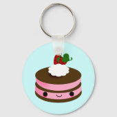 Tabu Japan Cake Line - Rosa Schlüsselanhänger (Vorderseite)