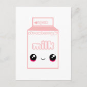 Tabu Japan Milk Line- Erdbeere Postkarte (Vorderseite)