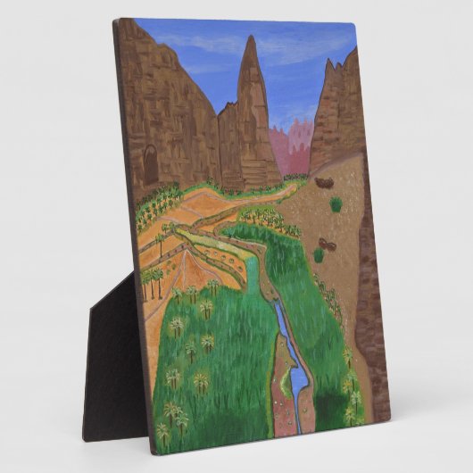 Tabuk Plaque Fotoplatte (Seite)