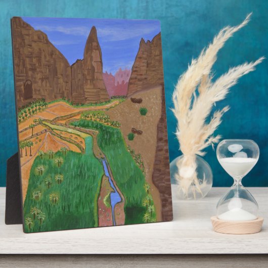 Tabuk Plaque Fotoplatte (Seite)