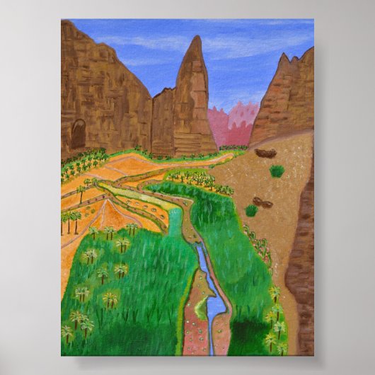 Tabuk, Saudi-Arabien-Poster Poster (Vorne)