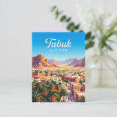 Tabuk, Saudi-Arabien Postkarte (Stehend Vorderseite)