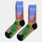 Tabuk, Saudi-Arabien Socken (Linkes Detail)