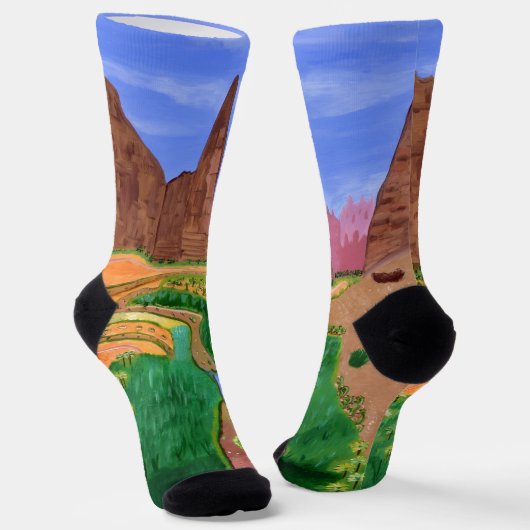 Tabuk, Saudi-Arabien Socken (Gewinkelt)