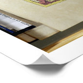 Tabula Magellanica, Quatierrae del Fuego, Platte 1 Poster (Ecke)