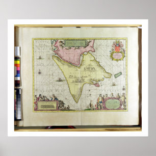 Tabula Magellanica, Quatierrae del Fuego, Platte 1 Poster
