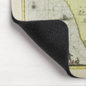 Tabula Magellanica, Quatierrae Del Fuego, Platte Mousepad (Ecke)
