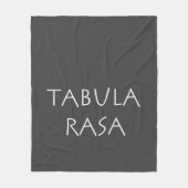Tabula rasa fleecedecke (Vorderseite)