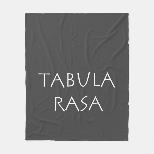 Tabula rasa fleecedecke (Vorderseite)