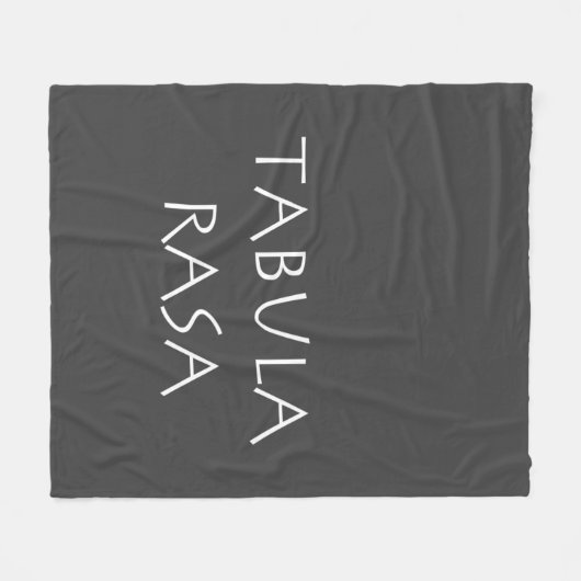 Tabula rasa fleecedecke (Vorderseite (Horizontal))