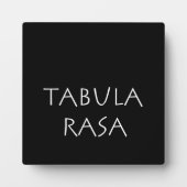 Tabula rasa fotoplatte (Vorderseite)