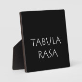 Tabula rasa fotoplatte (Vorderseite)