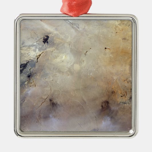 Tabun-Khara-Obo Ornament Aus Metall (Vorne)