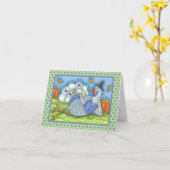 TAC FÜR ERNTEDANK DER TÜRKEI - KARTE (Gelbe Blume)