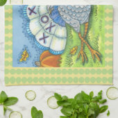 TAC FÜR ERNTEDANK DER TÜRKEI - KÜCHENSTADT GESCHIRRTUCH (Gefaltet)