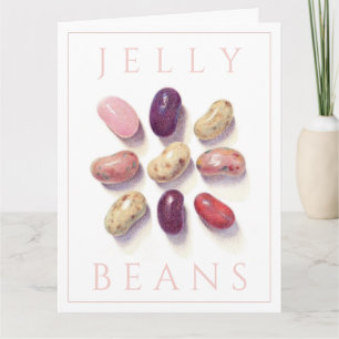 TAC FÜR JELLY BEANS Big Gruß Card Karte