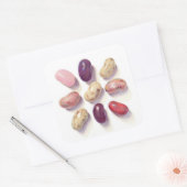 TAC FÜR JELLY BEANS QUADRATISCHER AUFKLEBER (Umschlag)